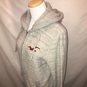 Hollister Zip-Up Sweater Hoodie (Heavy)